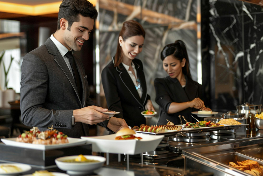 corporate catering services in Dholera